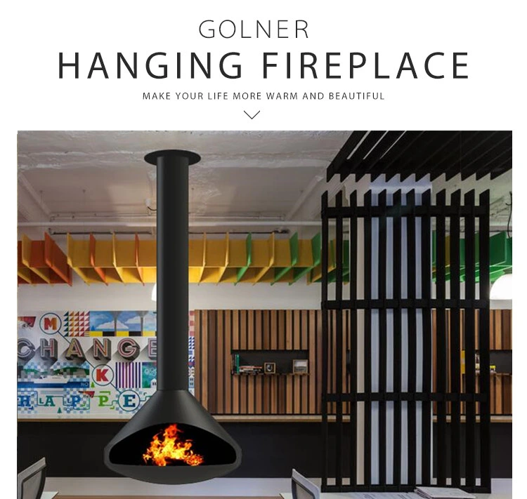 Hot Sale Hanging Fireplace Wholesale Wood Burning Stove Hanging Fireplace