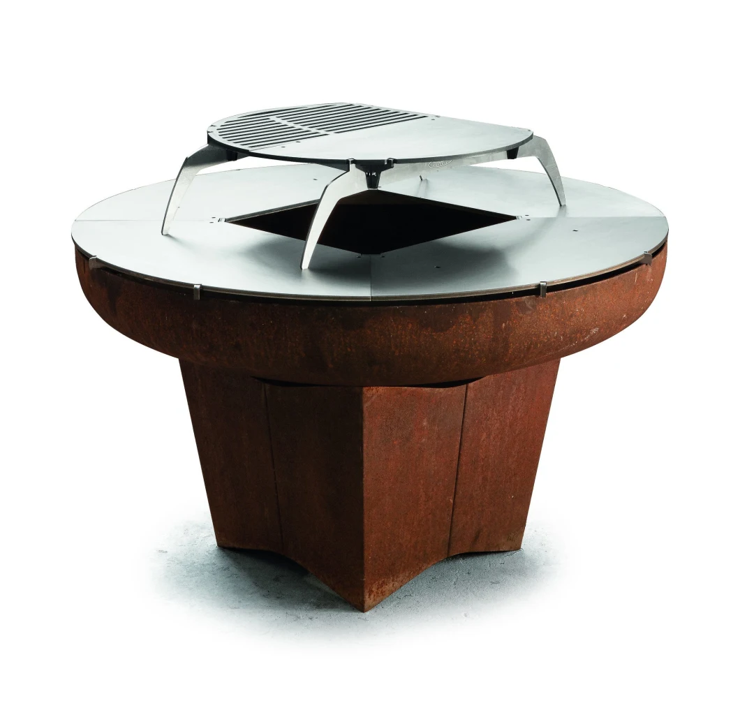 Corten Steel Fire Pit Burner