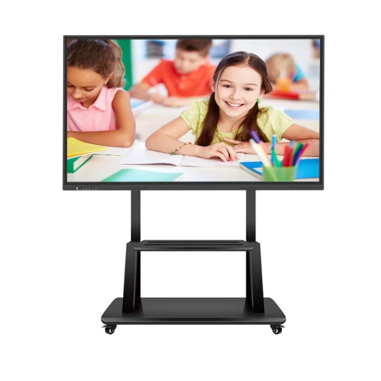 55 65 75 86 98 110 Inch Android 13 Interactive Whiteboard Touch Screen Whiteboard Built in Camera Microphone Interactive Flat Panel for Education and Conference